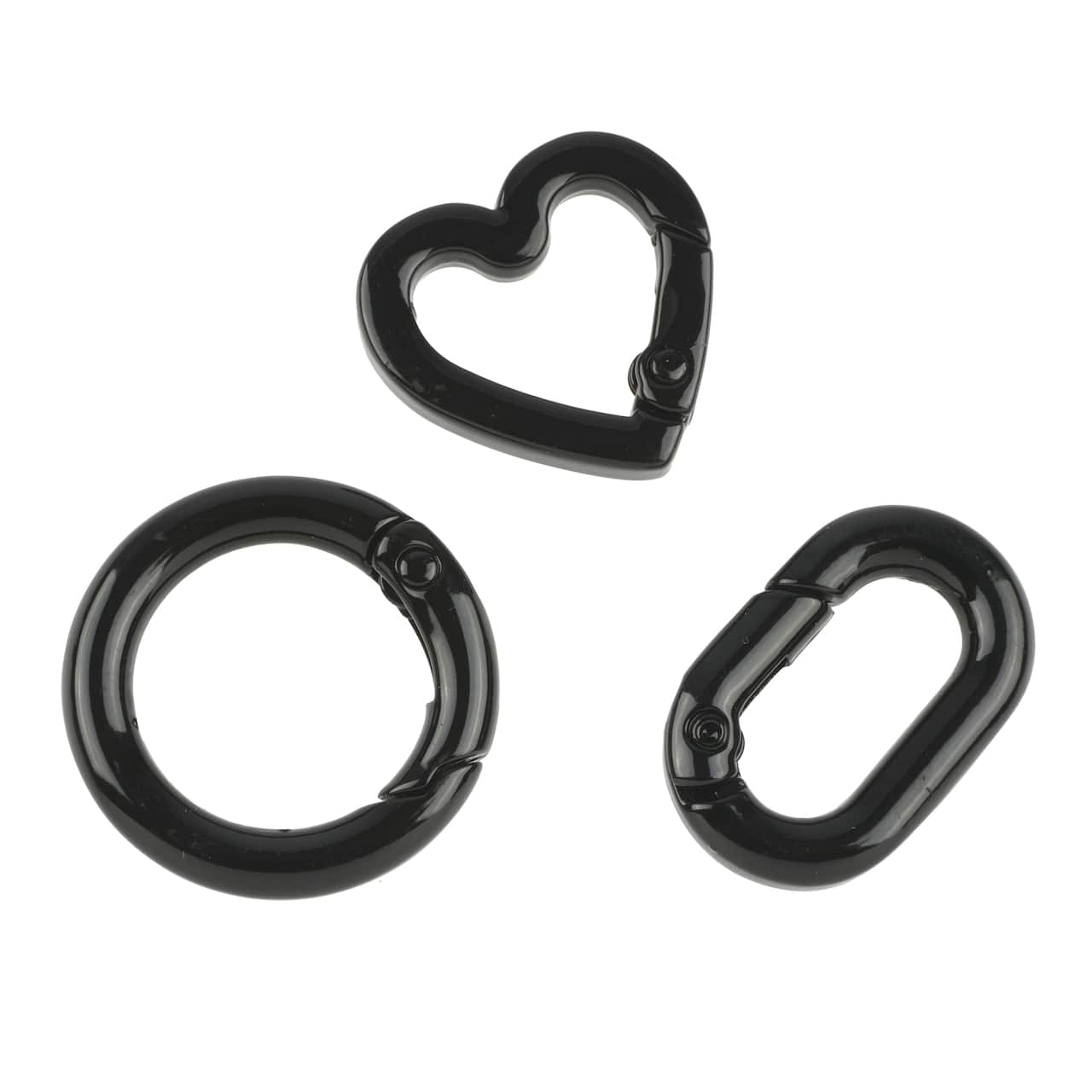 12 Pack: Enameled Hinge Closure Assortment by Bead Landing™
